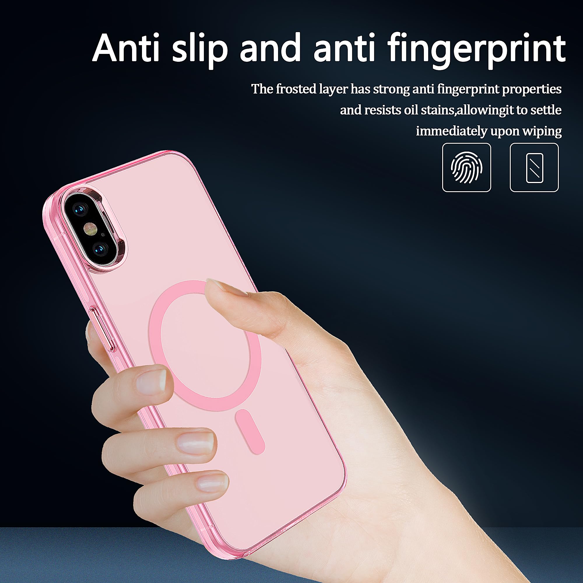 Amazon.com: S. Tedazo Magnetic Case for iPhone X/Xs (5.8 inch