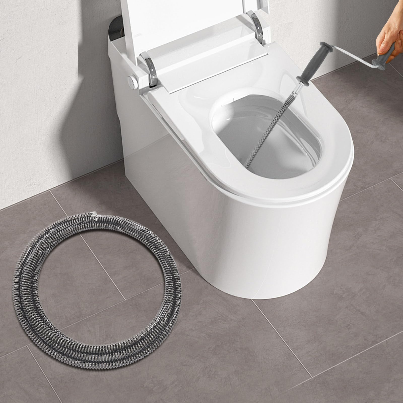 Desatascador de desagües para tubos de 50-120 mm