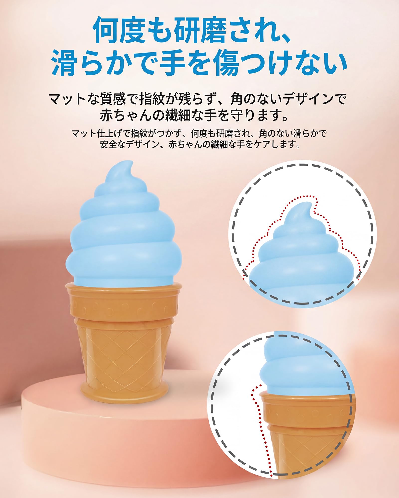 Amazon.co.jp : ソフトクリーム ライトソフトクリームスタンド 照明