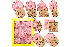 Eid Mubarak Cookie Cutter Set: Celebrate with Joy