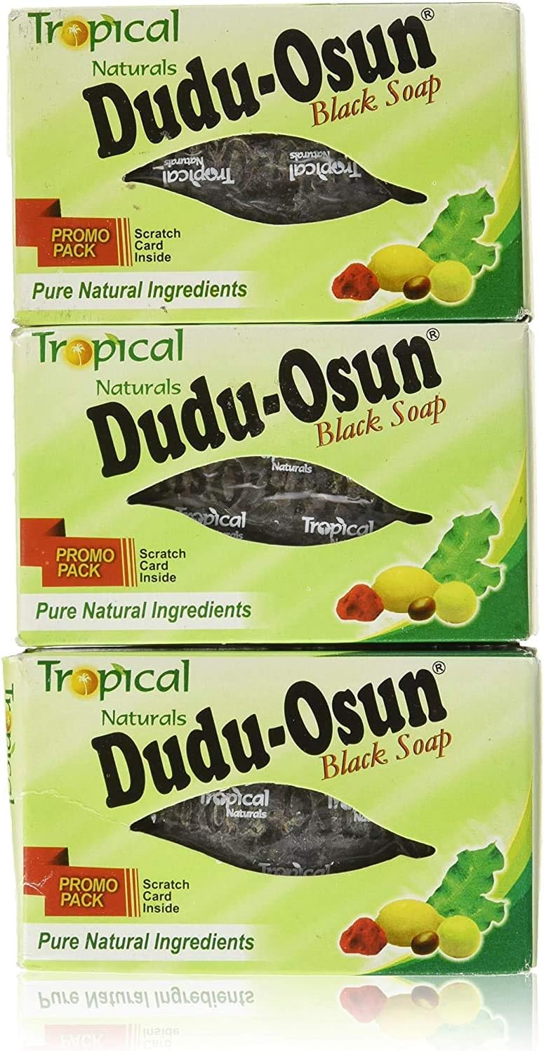 5 Pack of Dudu Osun Black Soap