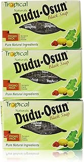 Paquete de 5 jabón negro Dudu Osun