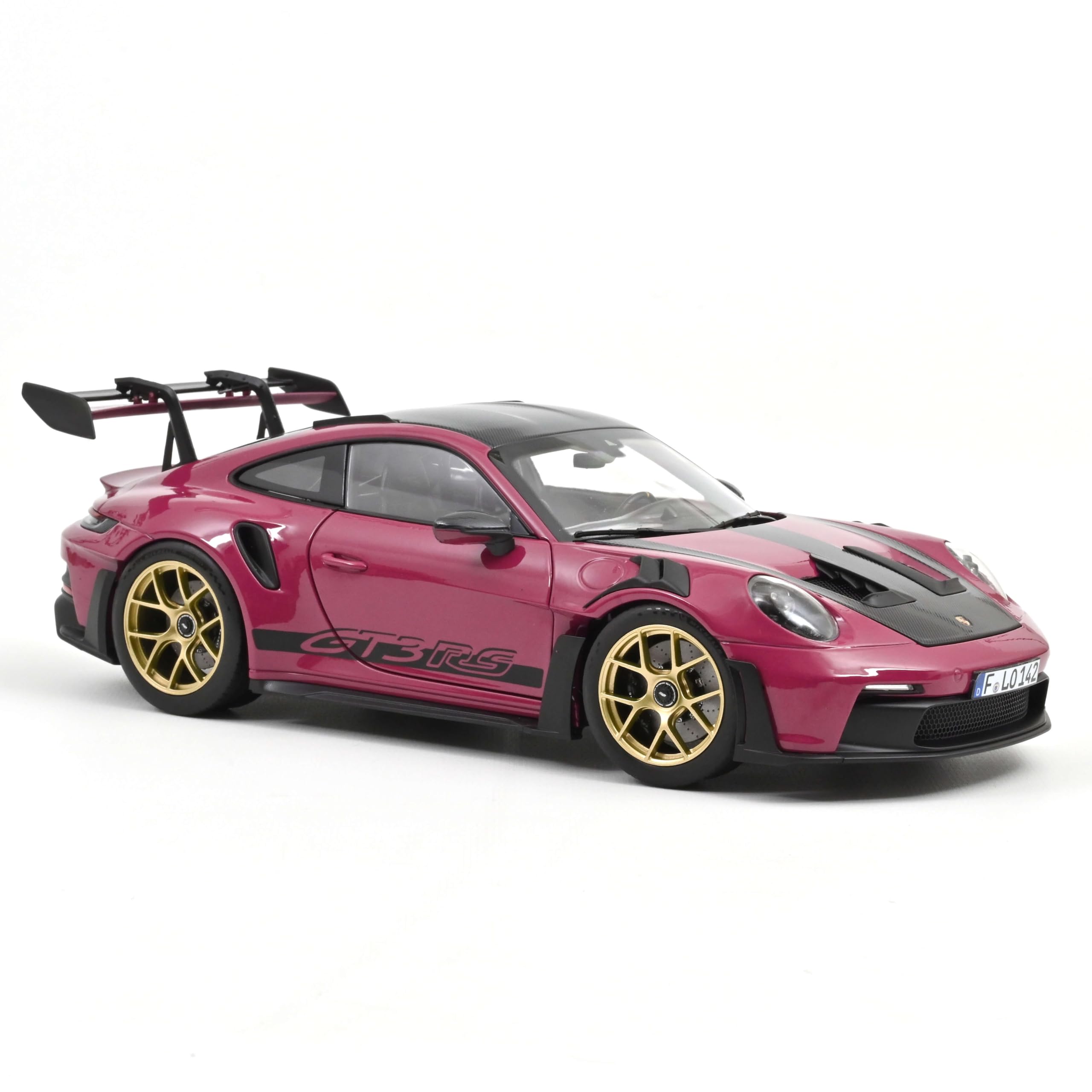 Porsche 911 GT3 RS avec Pack Weissach 2022 Ruby Star 1/18, Étoile Rubis
