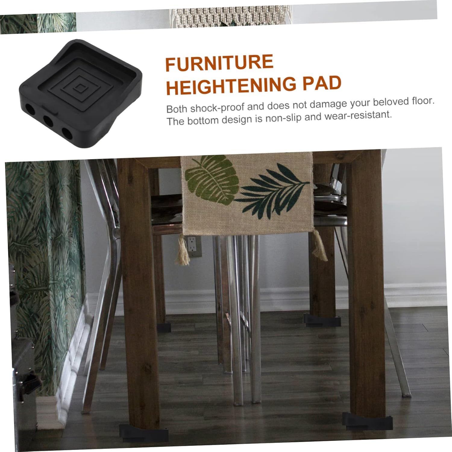 8pcs Washer Fridge Slip Pads Refrigerator Foot Mats Washing Machine Foot Pads Sturdy Home Mats