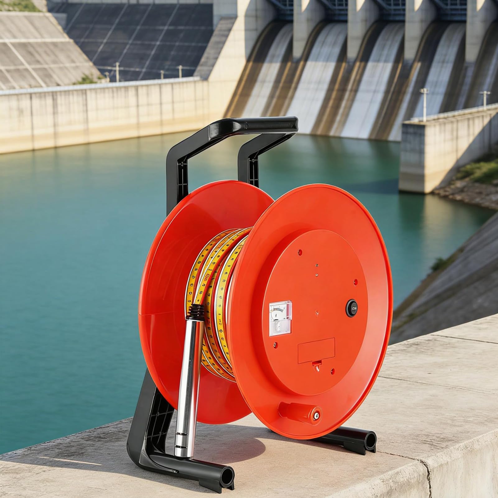 Voyant lumineux et affichage de crête pour jauge de profondeur d'eau 10m