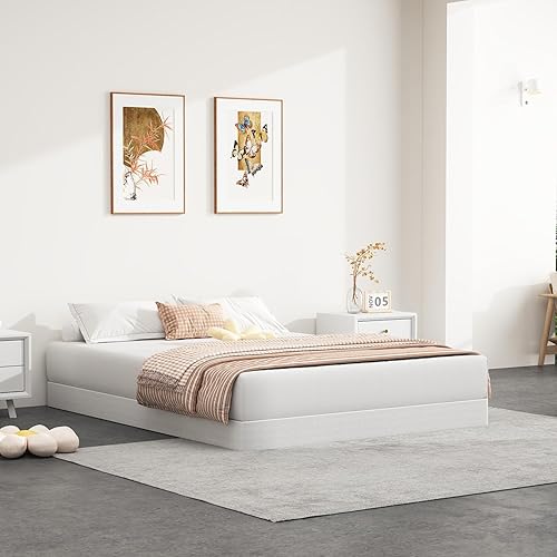 Miniatura 6 de Base de colchón con base de colchón con marco de metal resistente, sin ruido, fácil montaje para cama Queen de 5 pulgadas, somier tamaño Queen de 5