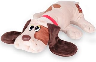 POUND PUPPIES Basic Fun Classic Stuffed Animal Plush Toy - Great Gift for Girls & Boys - 17" - Beige with Brown Spots