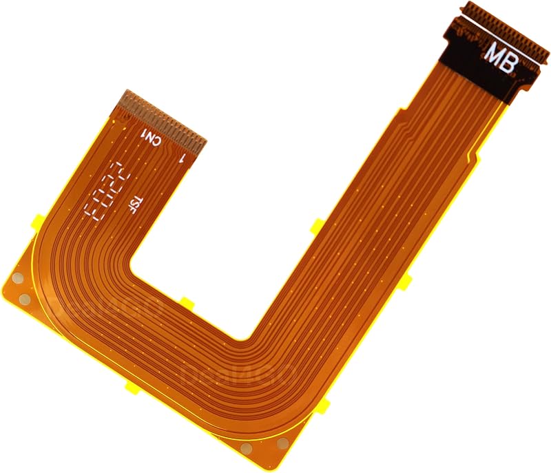 Deal4GO FPC LCD Flex Cable Display Connector Lvds Cable de repuesto para válvula Steam Deck Console