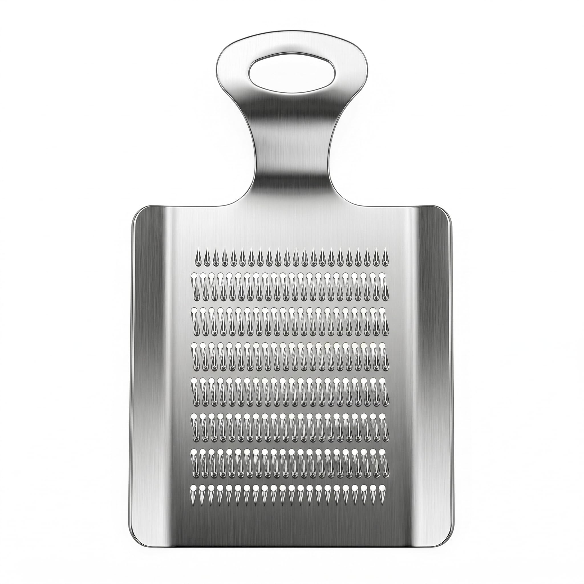 Kitchen Ginger Grater, Stainless Steel Garlic Grater, mini Cheese and Nutmeg Grater, with Sharp Teeth, Compact and Portable, can be Used to Grate Ginger and Garlic, and is Easy to Clean.