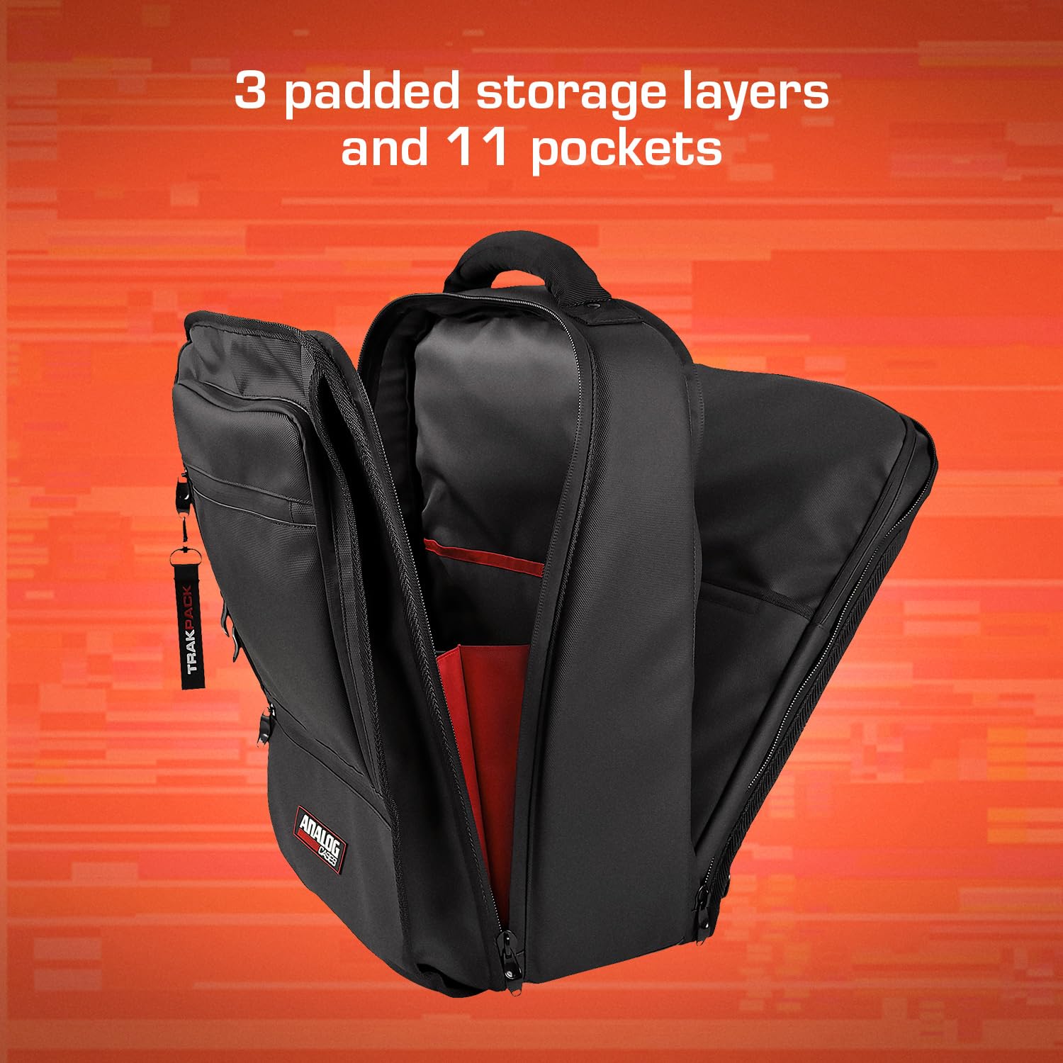 Amazon.com: TRAKPACK Backpack for Producers & DJs, XL Capacity