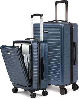 Assembly Stark Hard Luggage Set of 2 Trolley Bags (20 + 28 Inch), Unbreakable Polycarbonate Luggage Set, TSA Lock, Silent ... Price In India