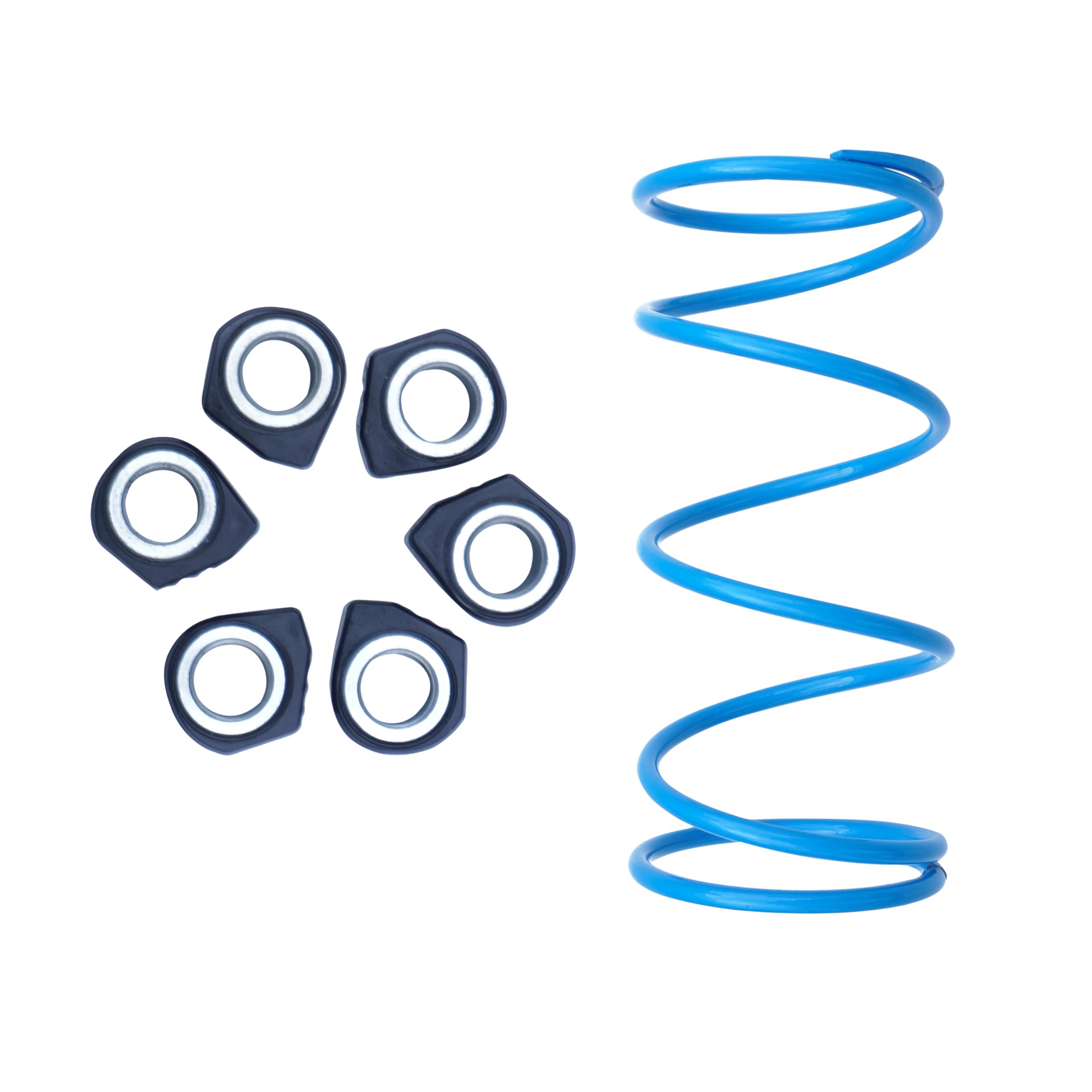 NIKAVI RRL05 Rocket Roller Weights with Spring | Premium CVT Roller Kit Compatible with TVSS Pep, Pep+ & Streek Scooters | Enhanced Acceleration, Smooth CVT Performance & Durable Design-picture-19
