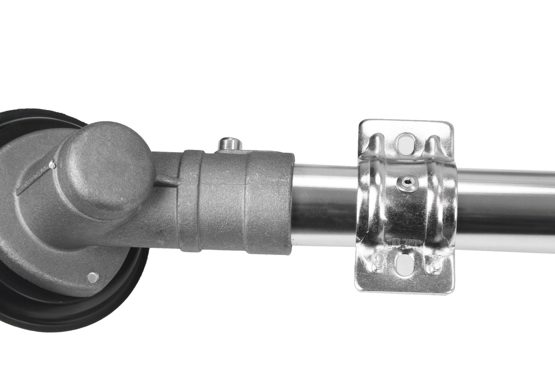 Asta di Trasmissione Completa | per Decespugliatore | Lunghezza totale 160 cm | Tubo, Albero Motore, Frizione a Campana, Coppia Conica | Pezzo di Ricambio