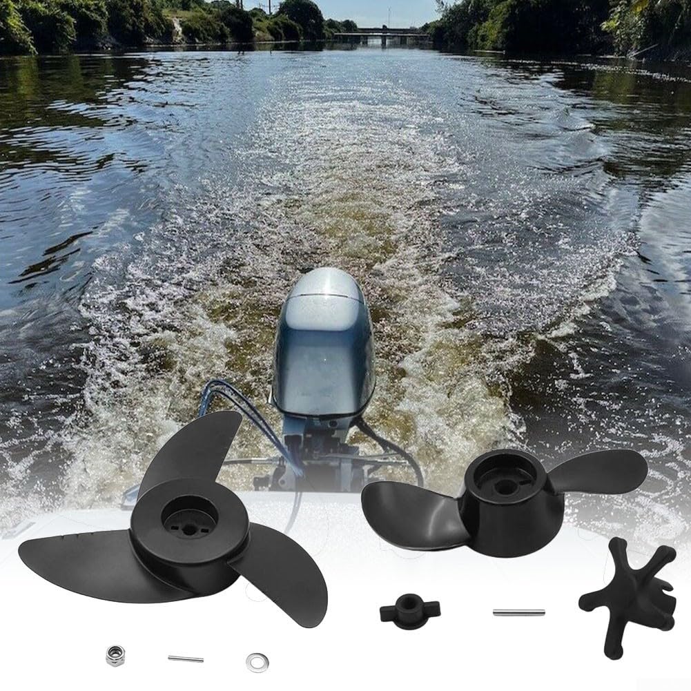 Elica marina per motori fuoribordo elettrici, compatibile con SUNELEXE, Savylor, Marina, Watersnake (11,8 kg)