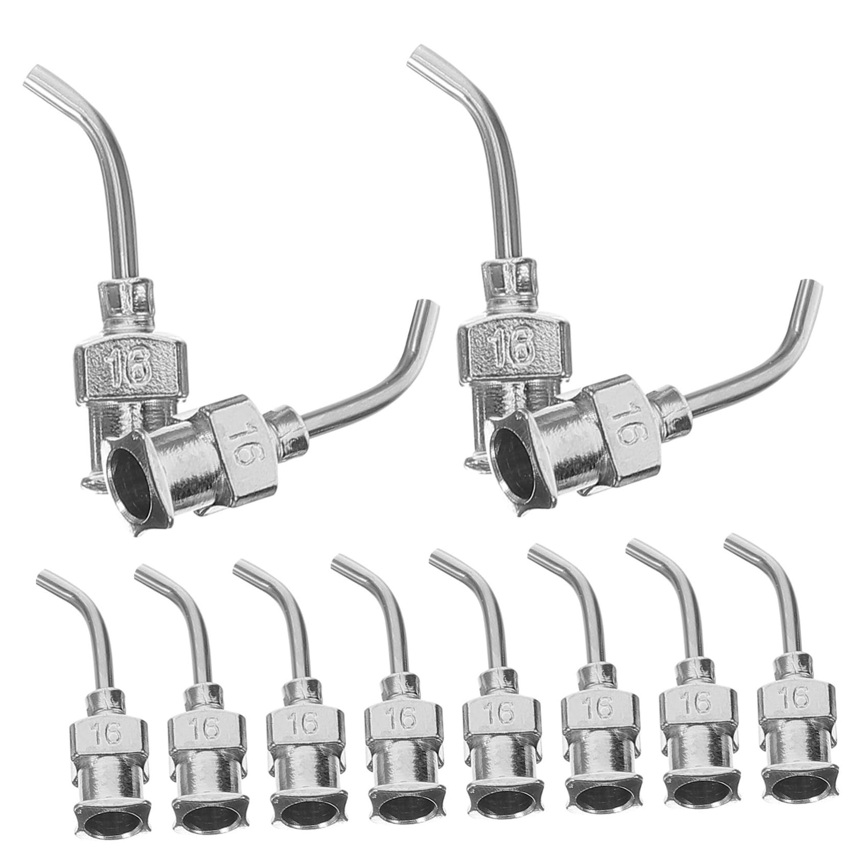 Alipis 12Pcs Tip Needles for Glue Dispensing Angle Total Tube for Precision Applications