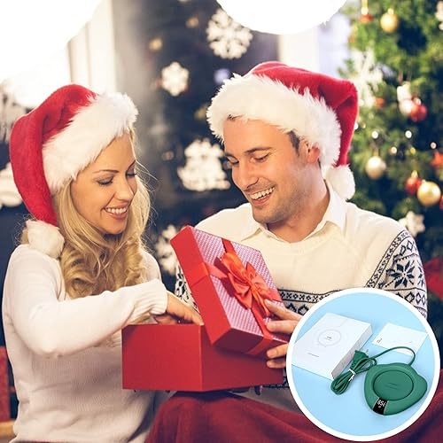 Miniatura 6 de Calentador de taza de café (sin taza), calentador eléctrico de tazas para escritorio, 3 niveles de temperatura, apagado automático, calentador de