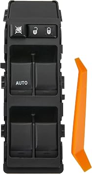 Power Window Switch Fits for Dodge Caliber & Jeep Compass, Patriot 2007 2008 2009 2010.Driver Side Control Door vidrios Master Switch Replaces 56040691AD,56040691AC