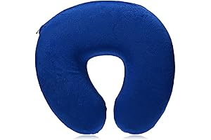 gblife: AliceInter U Shaped Slow Rebound Memory Foam Travel Neck Pillow