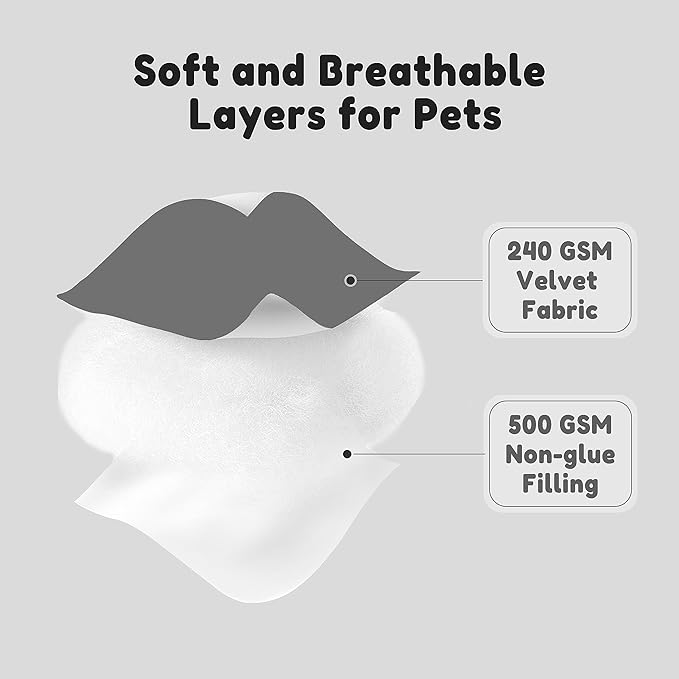 Colchoneta para Perro Impermeable 30 x 19 Pulgadas Lavable miniatura 5