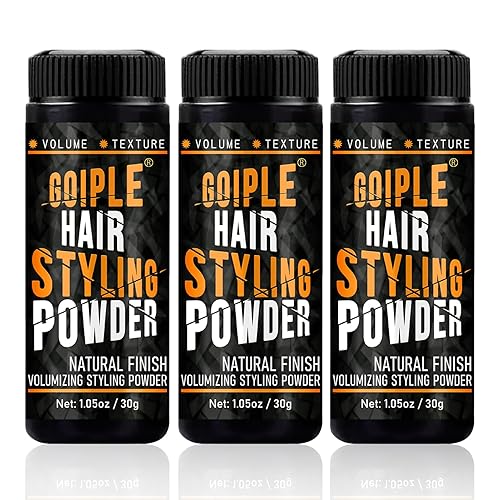 Miniatura 9 de Polvo de peinado de aspecto natural para hombre polvo de peinado de agarre fuerte para hombres polvo de cabello flexible con acabado mate textura de