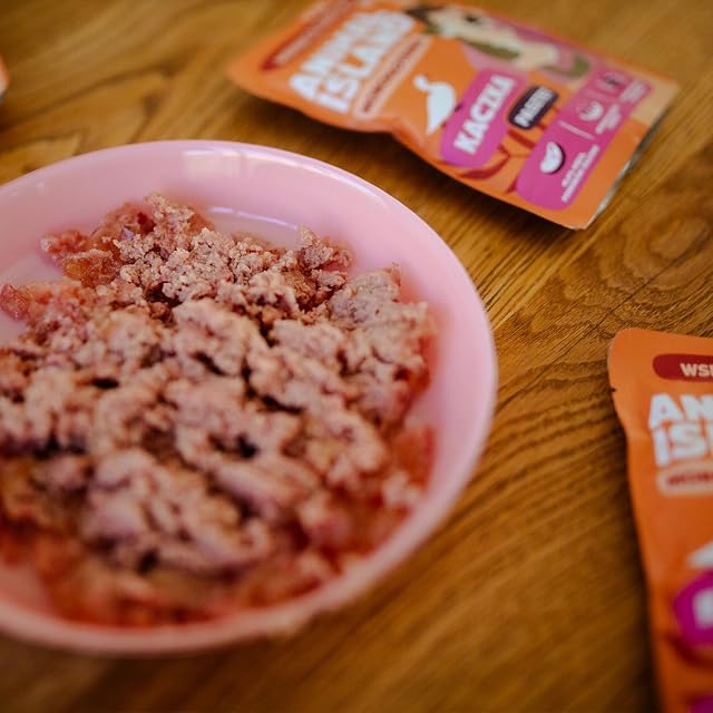Foto 3 de 4 de Animal Island Alimento Completo Monoproteína para Gato Adulto Bolsita Húmeda Pato Carne Hígado Molleja…