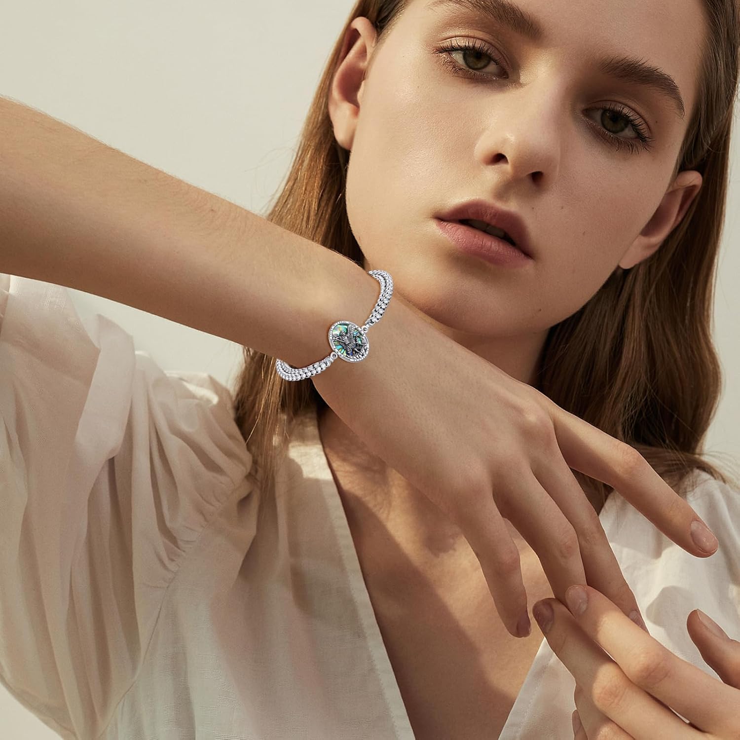 Religious Medal Bracelet 925 Sterling Silver Greek Catholic Bracelet Jewelry Gifts for Men Women - Image 5