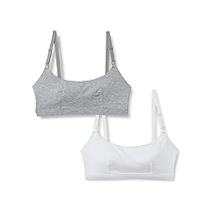 Amazon Essentials Women's Cotton Jersey Comfort Nursing Bra, Pack of 2