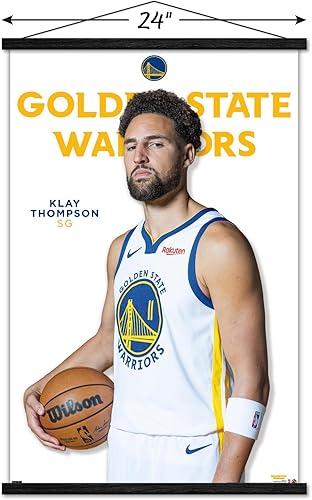 Miniatura 3 de Trends International NBA Golden State Warriors - Klay Thompson Feature Series 23 Wall Poster with Magnetic Frame