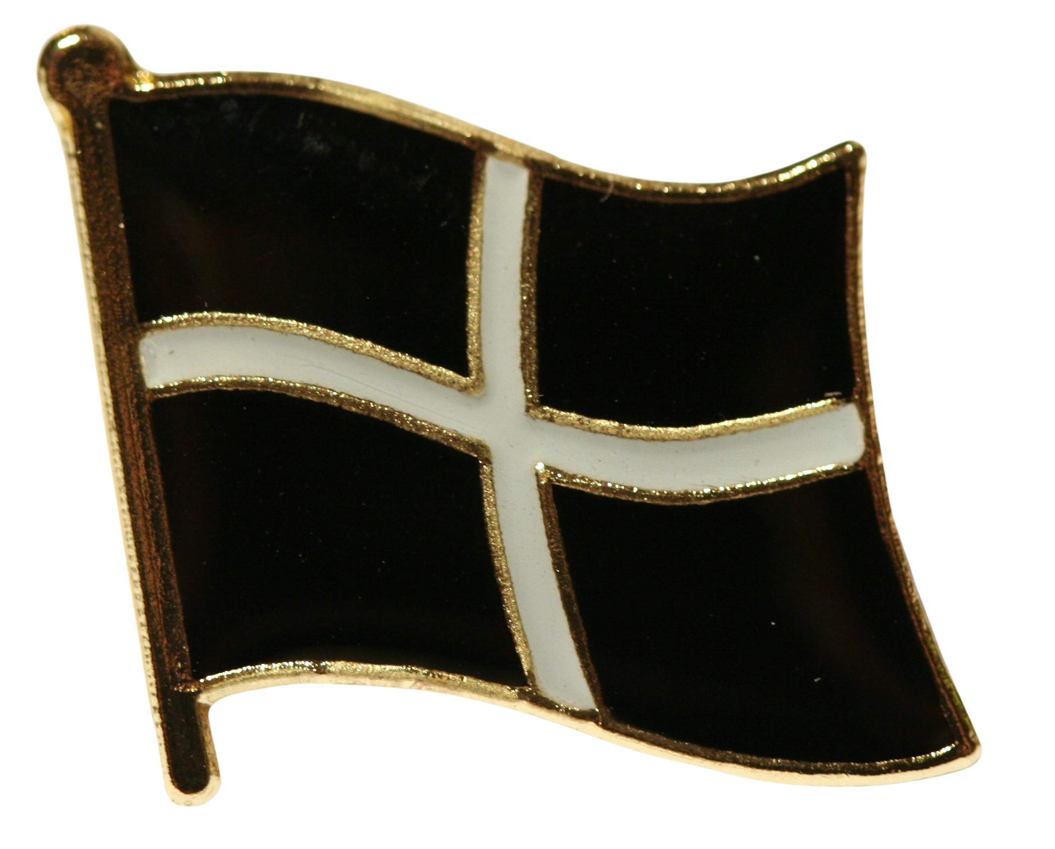 Cornwall County Flag Pin Badge