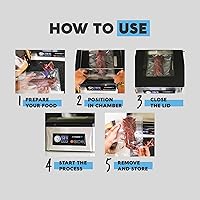 Vista 7 de Avid Armor - Cámara de sellado al vacío modelo USV32 Ultra Series, perfecto para alimentos ricos en líquidos incluyendo carnes frescas, adobos