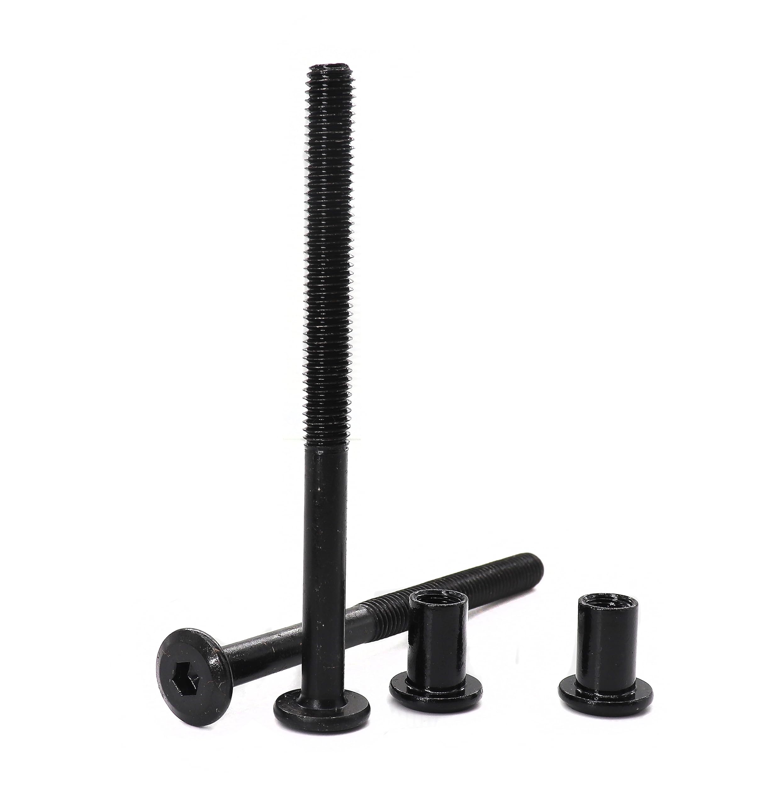 Snapklik.com : 10-Pack Black M8 100mm Countersunk Rivet Socket Cap ...