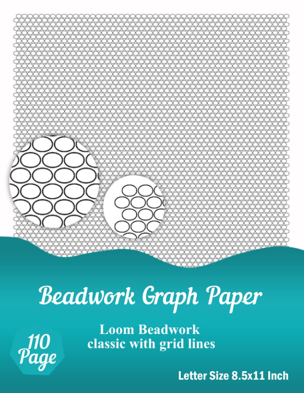Seed Bead Graph Paper: Notebook, Brick Stitch Graph Paper