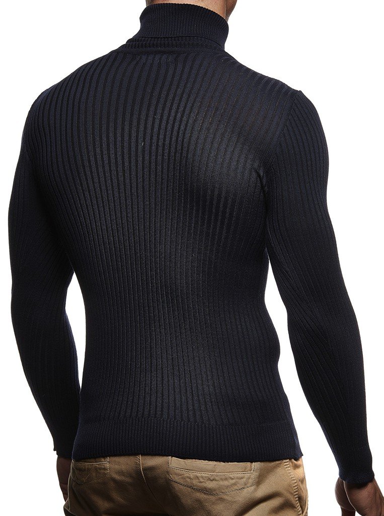 Leif Nelson Dolcevita Maglione Uomo Felpa a Maglia LN-1670