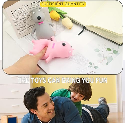 Miniatura 4 de GuTiQuanjj Pelotas antiestrés de oso para adultos y niños, juguetes de alivio del estrés para aliviar la ansiedad, para recuerdos de fiesta de