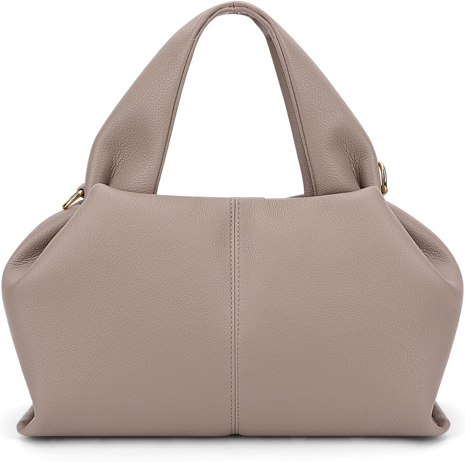 Leather Tote Bag Crossbody Purse for Women Y2K Hobo Handbag Dumpling Cloud Bag Fall Shoulder Purse with Adjustable Strap