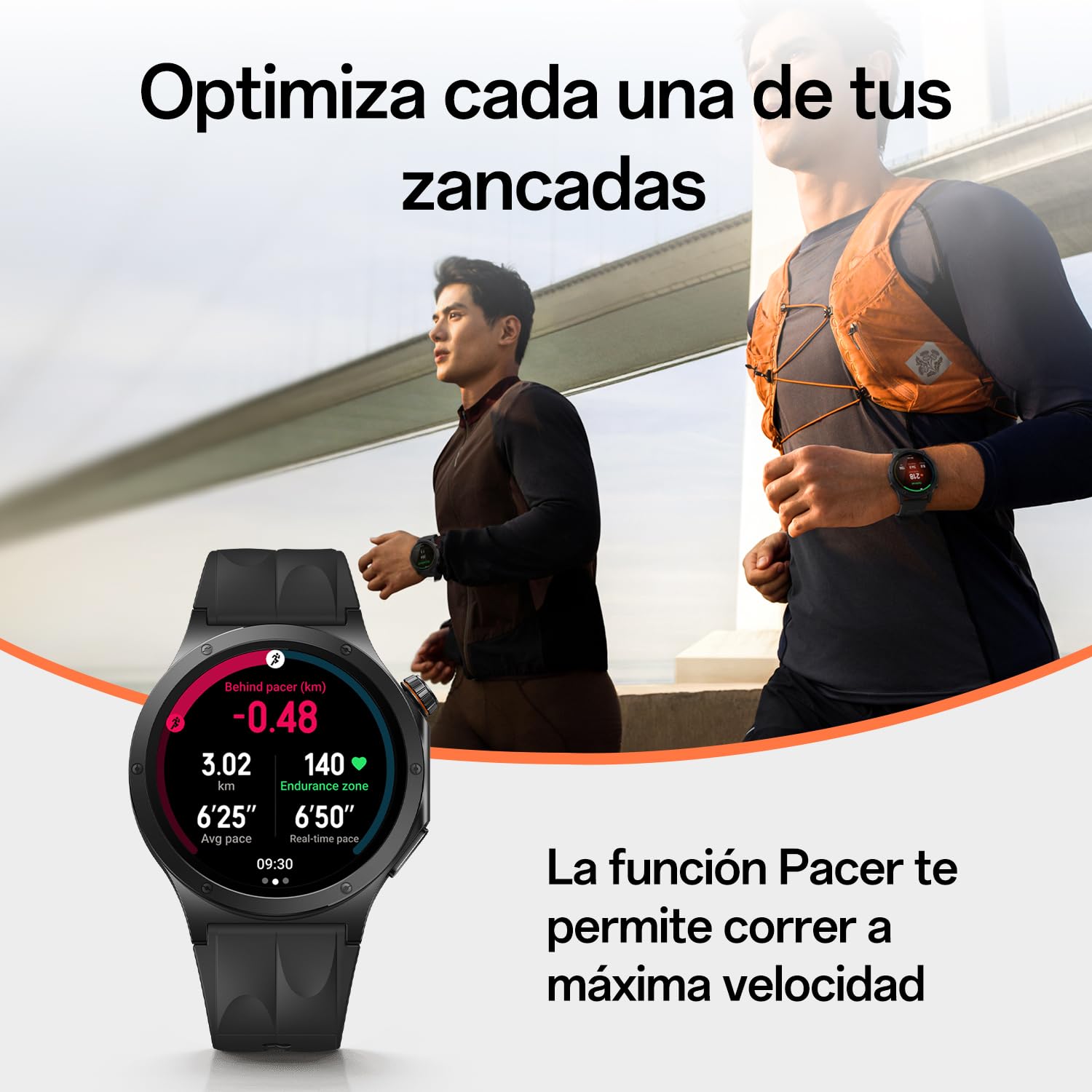 OPPO Watch X3 Reloj Inteligente, Caja de Titanio, 1.69 Pulgadas AMOLED 3000 Nits, Dual-Chip Wear OS by Google, GPS, 100+ Modos Deportivos, ECG, SpO2, 5ATM & IP69, hasta 16 Días de Batería, Negro