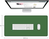 Vista 156 de Dapesuom Alfombrilla grande para mouse, alfombrilla de mouse para juegos extendida con bordes cosidos, alfombrillas de escritorio de tamaño completo