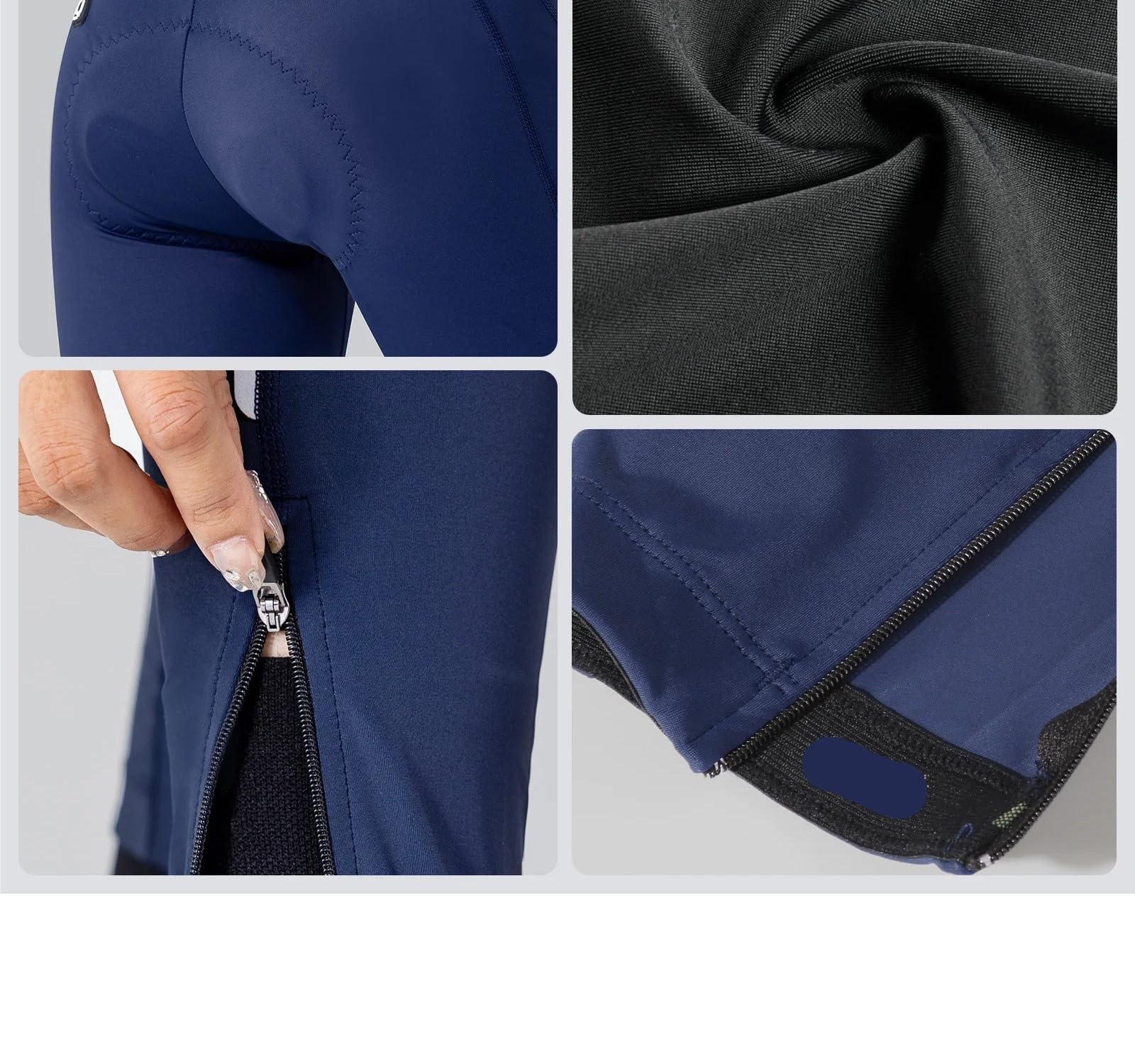 Pantalon De Cyclisme Pantalons de Cyclisme Femmes Pantalons de Cyclisme été équitation VTT Pantalon Route vélo rembourré Respirant vélo Pantalons Longs pour Cyclisme(Red,S)