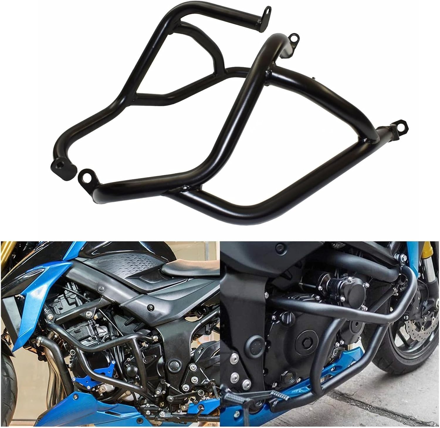 Engine Protection Bar Motorcycle Engine Guards Bumper Crash Bar Falling Protector for GSXS750 GSXS750Z GSXS GSX-S 750 2017-2021