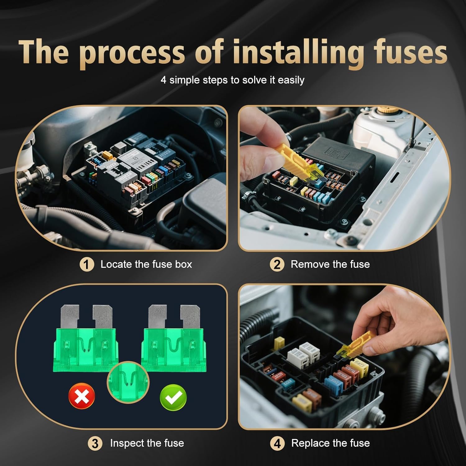 1200Pcs Kfz Sicherung Set, Standard Auto Sicherungen Mini Kfz Sicherungen Set Gemischt Flachsicherungen für Wohnmobil LKW PKW mit 1 Sicherungsabzieher(2A,3A,5A,7.5A,10A,15A,20A,25A,30A,35A,40A)