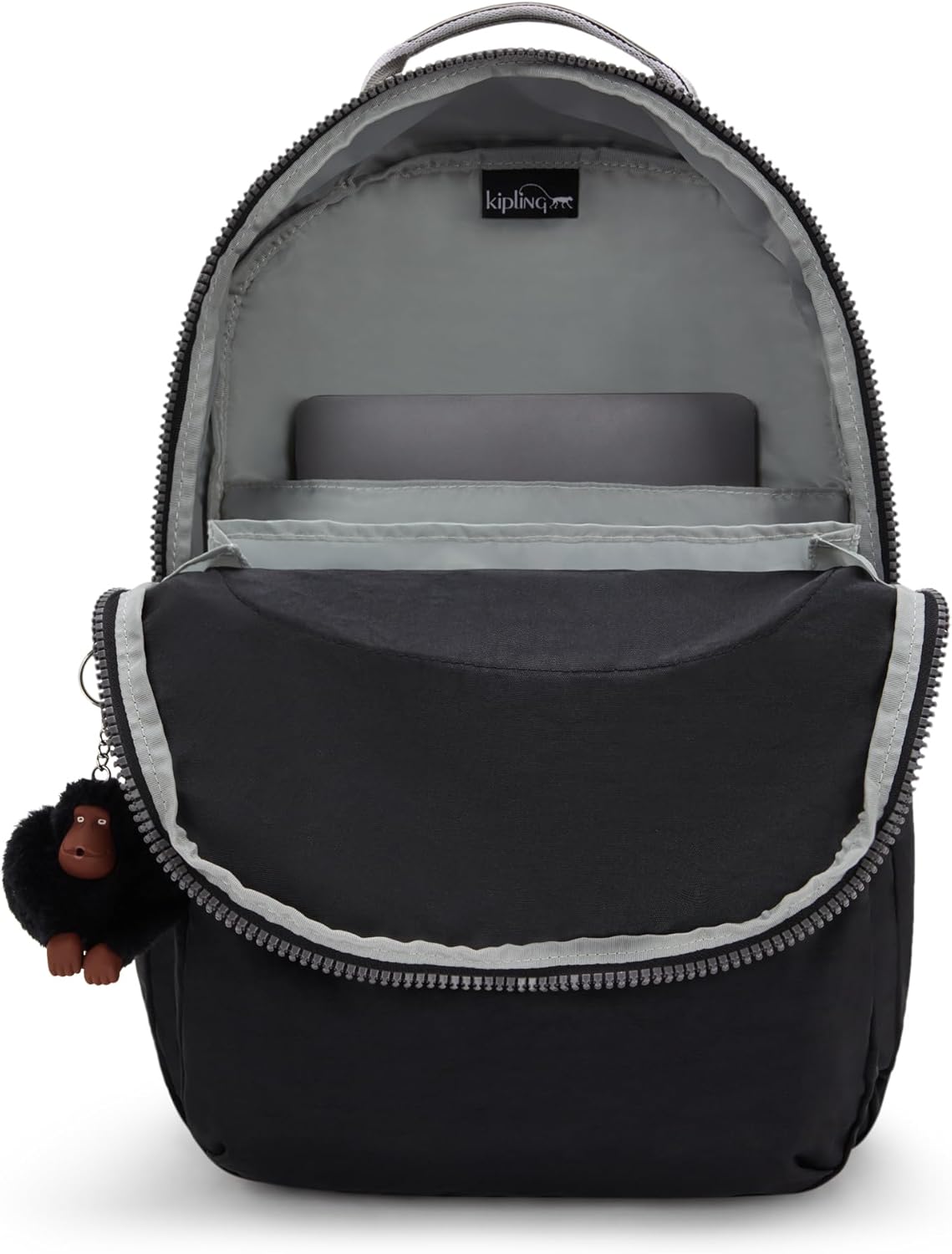 Kipling Women's Seoul 15" Laptop Backpack, Durable, Roomy with Padded Shoulder Straps, Built-In Protective Sleeve