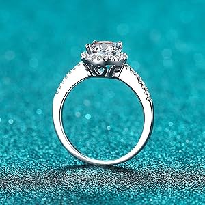 925 Sterling Silver Womens Engagement Rings, Wedding Bands