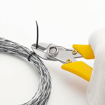 ('ε'*)クリタ KATA 6 Inch Stainless Steel Wire Cutter, Heavy Duty Side