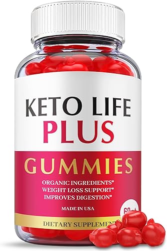 Miniatura 1 de Keto Life Plus - Gomitas de fórmula oficial, veganas, gomitas Keto Life Plus ACV con vinagre de sidra de manzana, tanque de pérdida de peso de
