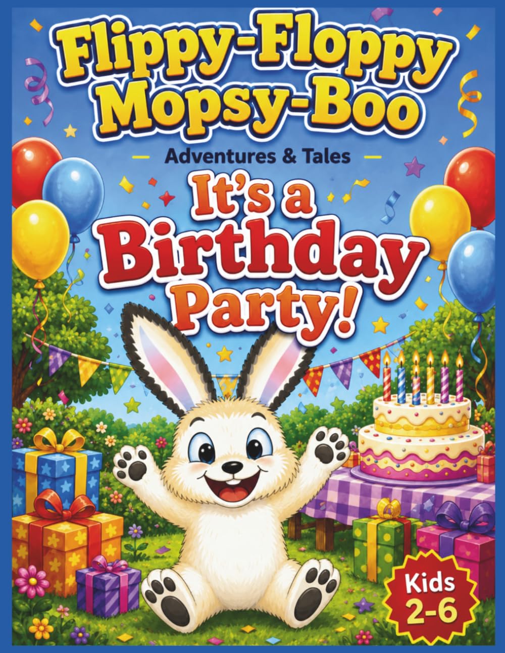 Flippy-Floppy Mopsy-Boo: It's a Birthday Party! Adventures & Tales: Fiction Picture Book About Birthdays, Friendship, and Celebration Fun for Kids