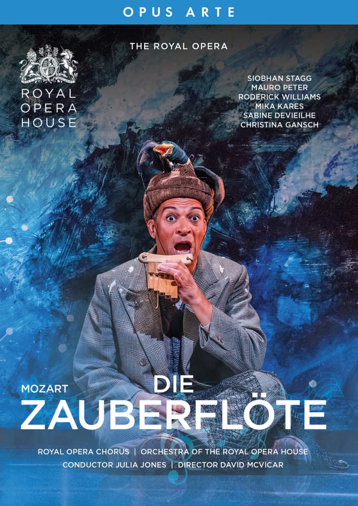 Mozar: Die Zauberflote [Siobhan Stagg; Mauro Peter; Roderick Williams; Royal Opera House; David McVicar; Julia Jones] [Opus Arte: OA1343D] [DVD] [NTSC]