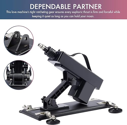 Miniatura 6 de SENSUA Sex Love Machine - Juguete para adultos, dispositivo de empuje para hombres y mujeres, masturbación, pistola de bombeo de masaje anal vaginal