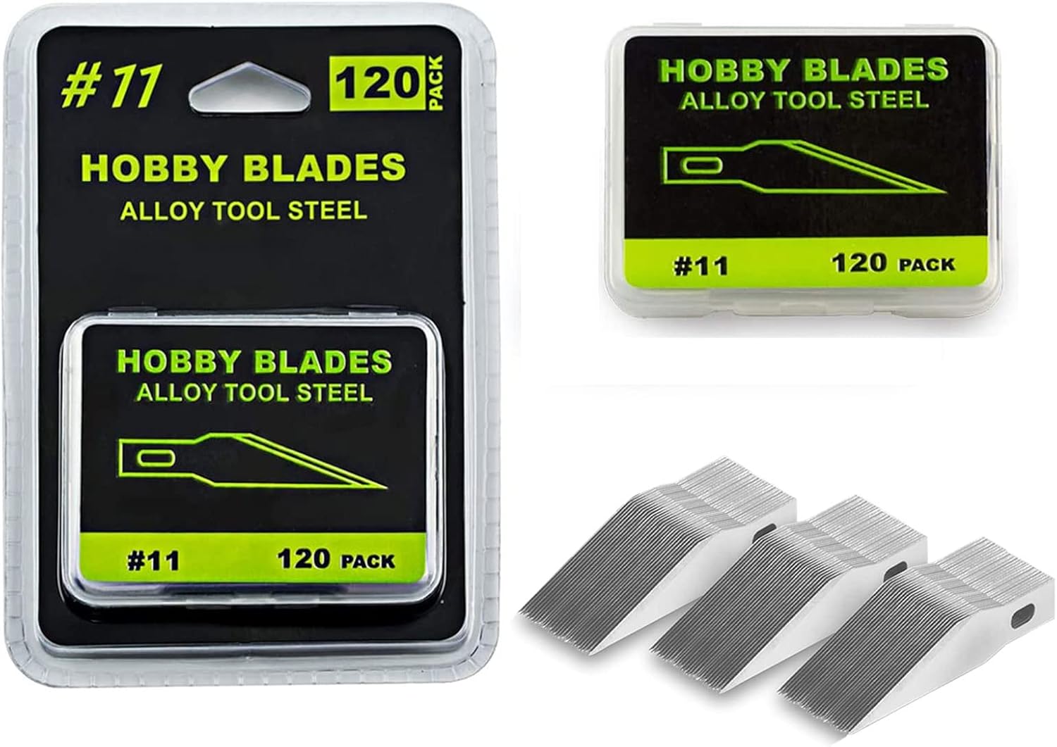 Headley Tools Skalpell Klingen (120 Stück) Ultrascharfe 11