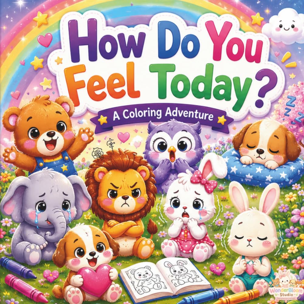 How Do You Feel Today?: A Coloring Adventure