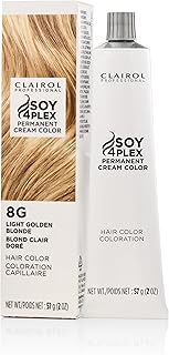 Clairol Professional Permanent Cream Hair Color | Blonde, Brown, Black, & Red-Violet Shades for 100% Gray Coverage | Deep Conditioning & Fade Resistant Results